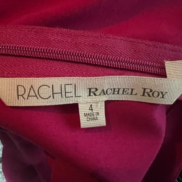 Rachel Roy Sleeveless Fuchsia Dress NWT - Picture 7 of 9